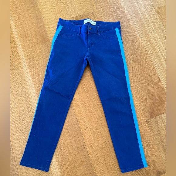 Abercrombie & Fitch Pants - Abercrombie & Fitch Blue Chinos Slim Fit
